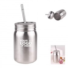 Stainless Steel Mason Jar 